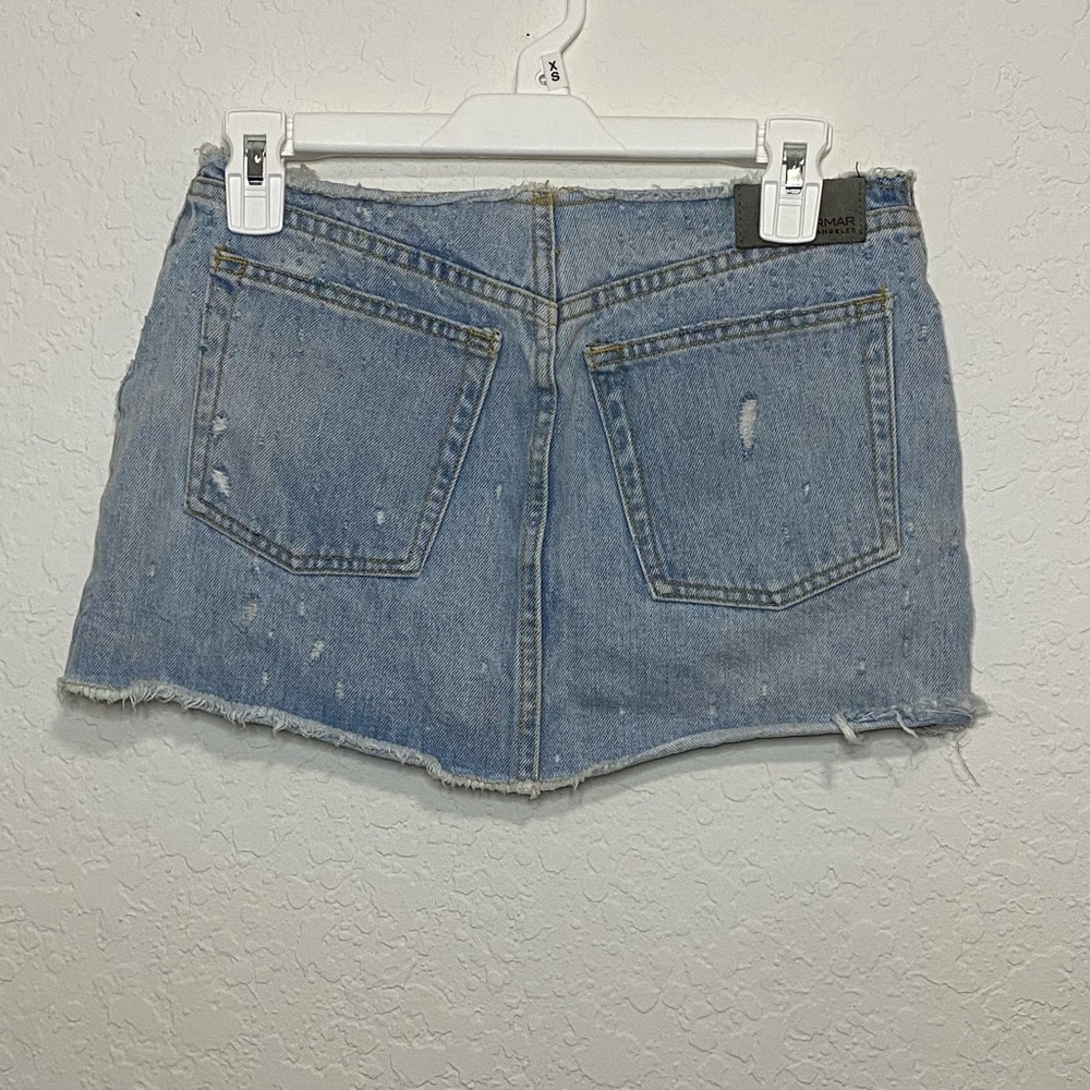 Carmar jean skirt